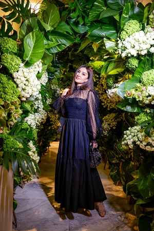 النجوم في حفل انطلاق The Flower Society في دبيّ